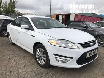 Location: Edinburgh - 2011 FORD MONDEO ZETEC 5 Door Hatchback REG: SR11KBZ, Keys: No, MOT Expiry date: 26/03/2026, 1999 Petrol, 5 Speed Manual Petrol, Former Keepers: 6