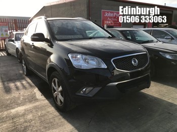 Location: Edinburgh - 2011 SSANGYONG KORANDO ES Estate REG: SO61EWJ, Keys: No, MOT Expiry date: 29/10/2024, 1998 Diesel, 6 Speed Manual Diesel, Former Keepers: 2