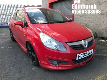 Location: Edinburgh - 2010 VAUXHALL CORSA SRI 3 Door Hatchback REG: FG02DAN, Keys: No, MOT Expiry date: 15/11/2025, 1398 Petrol, 5 Speed Manual Petrol, Former Keepers: 4