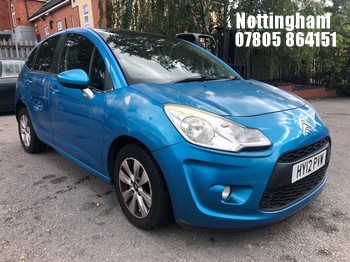 Location: Nottingham - 2012 CITROEN C3 VTR+ 5 Door Hatchback REG: HY12PVW, Keys: No, MOT Expiry date: 29/06/2027, 1360 Petrol, 5 Speed Manual Petrol, Former Keepers: 5