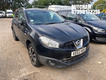 Location: Mitcham - 2012 NISSAN QASHQAI N-TEC + DCI 5 Door Hatchback REG: VE62HDO, Keys: No, MOT Expiry date: 14/12/2023, 1461 Diesel, 6 Speed Manual Diesel, Former Keepers: 3