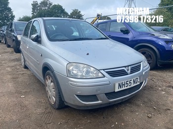 Location: Mitcham - 2006 VAUXHALL CORSA DESIGN TWINPORT 5 Door Hatchback REG: NH55NDJ, Keys: No, MOT Expiry date: 07/07/2026, 1229 Petrol, 5 Speed Manual Petrol, Former Keepers: 4