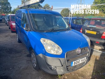 Location: Mitcham - 2010 FIAT DOBLO SX MULTIJET Panel Van REG: BD10YAX, Keys: No, MOT Expiry date: 14/03/2025, 1248 Diesel, 5 Speed Manual Diesel, Former Keepers: 4