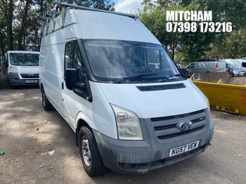 Location: Mitcham - 2007 FORD TRANSIT 100 T350L RWD Panel Van REG: KG57VEW, Keys: No, MOT Expiry date: 30/11/2026, 2402 Diesel, 5 Speed Manual Diesel, Former Keepers: 7