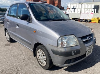 Location: Nottingham - 2007 HYUNDAI AMICA GSI 5 Door Hatchback REG: FG07OVV, Keys: No, MOT Expiry date: 06/08/2025, 1086 Petrol, 5 Speed Manual Petrol, Former Keepers: 8