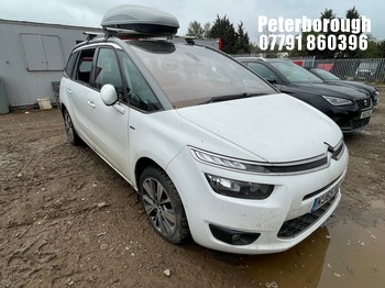 Location: Peterborough - 2015 CITROEN C4 GRD PICASSO EXCL BLUEH MPV REG: KU65KLX, Keys: No, MOT Expiry date: 07/09/2026, 1560 Diesel, 6 Speed Auto Diesel, Former Keepers: 4