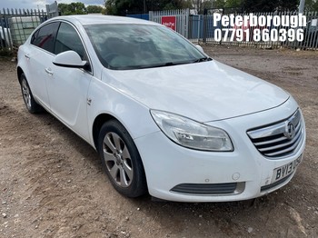 Location: Peterborough - 2013 VAUXHALL INSIGNIA SE NAV CDTI AUTO 5 Door Hatchback REG: BV13USO, Keys: No, MOT Expiry date: 11/03/2026, 1956 Diesel, 6 Speed Auto Diesel, Former Keepers: 4