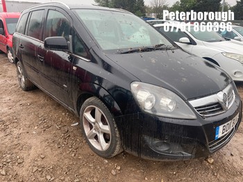 Location: Peterborough - 2011 VAUXHALL ZAFIRA SRI MPV REG: BD11BUA, Keys: No, MOT Expiry date: 18/12/2025, 1796 Petrol, 5 Speed Manual Petrol, Former Keepers: 4
