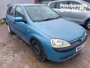 Location: Peterborough - 2002 VAUXHALL CORSA COMFORT 16V SEMI-AU 5 Door Hatchback REG: WN52YOJ, Keys: No, MOT Expiry date: 07/01/2026, 1199 Petrol, 5 Speed Semi Auto Petrol, Former Keepers: 4