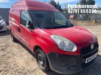 Location: Peterborough - 2013 FIAT DOBLO 16V XL MULTIJET LWB Panel Van REG: WP63BTF, Keys: No, MOT Expiry date: 21/07/2026, 1598 Diesel, 6 Speed Manual Diesel, Former Keepers: 2