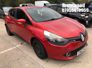 Location: Brentwood - 2013 RENAULT CLIO EXPR-N+ ENERGY TCE E 5 Door Hatchback REG: CN63WZP, Keys: No, MOT Expiry date: 02/09/2026, 899 Petrol, 5 Speed Manual Petrol, Former Keepers: 5