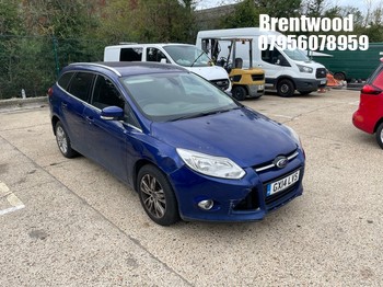 Location: Brentwood - 2014 FORD FOCUS TITANIUM NAVIGATOR Estate REG: GX14LVS, Keys: No, MOT Expiry date: 23/07/2026, 1596 Petrol, 6 Speed Auto Petrol, Former Keepers: 9