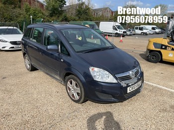 Location: Brentwood - 2010 VAUXHALL ZAFIRA EXCLUSIV MPV REG: CX10UGJ, Keys: No, MOT Expiry date: 16/08/2027, 1598 Petrol, 5 Speed Manual Petrol, Former Keepers: 4
