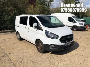 Location: Brentwood - 2019 FORD TRANSIT CUSTOM 320LEADER Panel Van REG: NX69CRF, Keys: Yes, MOT Expiry date: 09/12/2026, 1995 Diesel, 6 Speed Manual Diesel, Former Keepers: 1