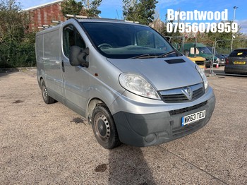 Location: Brentwood - 2013 VAUXHALL VIVARO 2700 CDTI E-FLEX 8 Panel Van REG: WR63TEU, Keys: No, MOT Expiry date: 17/01/2026, 1995 Diesel, 6 Speed Manual Diesel, Former Keepers: 3