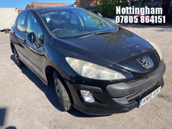 Location: Nottingham - 2010 PEUGEOT 308 S AUTO 5 Door Hatchback REG: KN10AOC, Keys: No, MOT Expiry date: 07/02/2027, 1598 Petrol, 5 Speed Auto Petrol, Former Keepers: 6