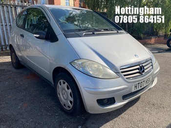 Location: Nottingham - 2007 MERCEDES A150 CLASSIC SE 3 Door Hatchback REG: HT07HSK, Keys: No, MOT Expiry date: 22/12/2026, 1498 Petrol, 5 Speed Manual Petrol, Former Keepers: 8