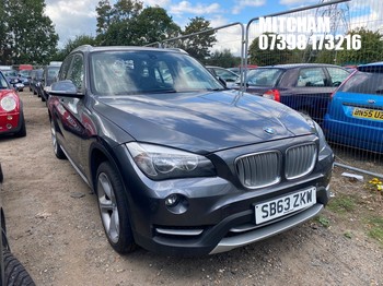 Location: Mitcham - 2013 BMW X1 XDRIVE18D XLINE Estate REG: SB63ZKW, Keys: No, MOT Expiry date: 24/08/2027, 1995 Diesel, 6 Speed Manual Diesel, Former Keepers: 4