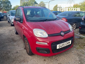 Location: Mitcham - 2015 FIAT PANDA EASY 5 Door Hatchback REG: GU15EKM, Keys: No, MOT Expiry date: 01/06/2026, 1242 Petrol, 5 Speed Manual Petrol, Former Keepers: 3