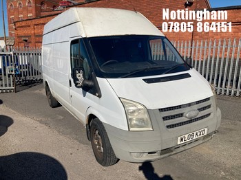 Location: Nottingham - 2009 FORD TRANSIT 115 T350L RWD Panel Van REG: WL09KXD, Keys: Yes, MOT Expiry date: 22/04/2026, 2402 Diesel, 6 Speed Manual Diesel, Former Keepers: 4