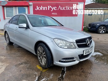 Location: Hull - 2012 MERCEDES-BENZ C220 EXEC SE CDI BLUE-CY 4 Door Saloon REG: GU62RYX, Keys: No, MOT Expiry date: 01/07/2026, 2143 Diesel, 6 Speed Manual Diesel, Former Keepers: 5