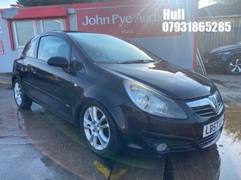 Location: Hull - 2007 VAUXHALL CORSA SXI A/C CDTI 3 Door Hatchback REG: LB57BRX, Keys: No, MOT Expiry date: 20/09/2023, 1248 Diesel, 6 Speed Manual Diesel, Former Keepers: 6