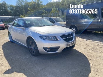 Location: Leeds - 2010 SAAB 9-5 VECTOR SE TID4 Saloon REG: WM60YBK, 1956 Diesel, 6 Speed Manual Diesel, Former Keepers: 4, Keys: No, MOT: Expiry date19-06-2026