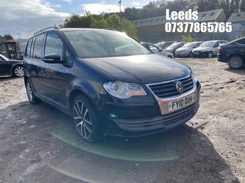 Location: Leeds - 2010 VOLKSWAGEN TOURAN MATCH TDI MPV REG: FY10OUH, Keys: No, MOT Expiry date: 15-11-2025, 1896 Diesel, 6 Speed Manual Diesel, Former Keepers: 6