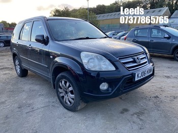 Location: Leeds - 2006 HONDA CR-V I-CTDI EXECUTIVE Estate REG: KJ06HXM, Keys: No, MOT Expiry date: 04-02-2027, 2204 Diesel, 6 Speed Manual Diesel, Former Keepers: 8