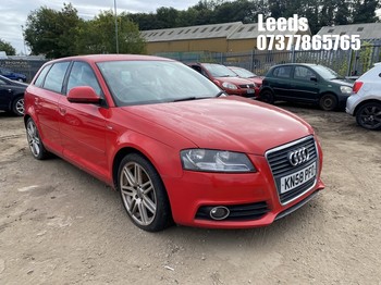 Location: Leeds - 2008 AUDI A3 S LINE 101 MPI 5 Door Hatchback REG: KN58PFO, Keys: No, MOT Expiry date: 09-03-2025, 1595 Petrol, 5 Speed Manual Petrol, Former Keepers: 4