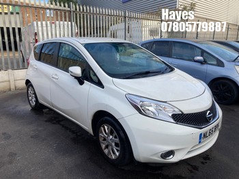 Location: Hayes - 2015 NISSAN NOTE ACENTA MPV REG: NL65BPK, Keys: No, MOT Expiry date: 09/10/2026, 1198 Petrol, 5 Speed Manual Petrol, Former Keepers: 2