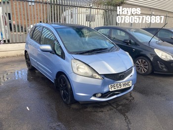 Location: Hayes - 2009 HONDA JAZZ I-VTEC EX 5 Door Hatchback REG: PE59HHC, Keys: No, MOT Expiry date: 27/05/2027, 1339 Petrol, 5 Speed Manual Petrol, Former Keepers: 12
