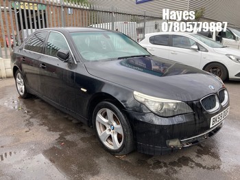 Location: Hayes - 2009 BMW 520D SE BUS EDITION AUTO 4 Door Saloon REG: BK59DGF, Keys: No, MOT Expiry date: 14/09/2026, 2000 Diesel, 6 Speed Auto Diesel, Former Keepers: 6