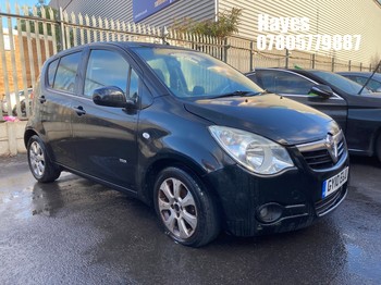 Location: Hayes - 2010 VAUXHALL AGILA DESIGN AUTO 5 Door Hatchback REG: GY10ELU, Keys: No, MOT Expiry date: 22/07/2026, 1242 Petrol, 5 Speed Auto Petrol, Former Keepers: 8