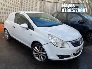 Location: Hayes - 2011 VAUXHALL CORSA CDTI A/C Car Derived Van REG: WP60EZB, Keys: No, MOT Expiry date: 22/02/2027, 1248 Diesel, 5 Speed Manual Diesel, Former Keepers: 3