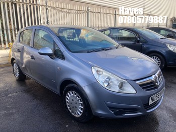 Location: Hayes - 2008 VAUXHALL CORSA LIFE A/C 5 Door Hatchback REG: ND58VVW, Keys: No, MOT Expiry date: 28/10/2025, 1229 Petrol, 5 Speed Manual Petrol, Former Keepers: 5