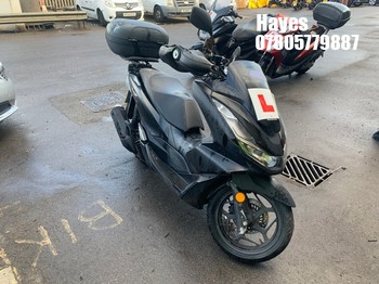 Location: Hayes - 2021 HONDA WW 125 A-M Motorcycle REG: LL21GSO, Keys: No, MOT Expiry date: 12/05/2026, 125 Petrol, Automatic, Former Keepers: 3