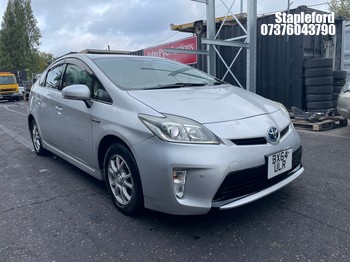 Location: Stapleford - 2014 TOYOTA PRIUS HYBRID 5 Door Hatchback REG: BX64ULR, Keys: Yes, MOT Expiry date: 07/07/2027, 1797 Hybrid Electric,, Former Keepers: 3
