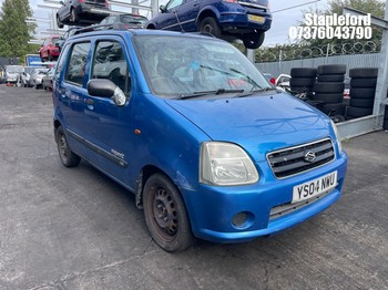 Location: Stapleford - 2004 SUZUKI WAGON R+ GL Estate REG: YS04NWU, Keys: Yes, MOT Expiry date: 18/11/2026, 1328 Petrol, 5 Speed Manual Petrol, Former Keepers: 9