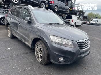 Location: Stapleford - 2010 HYUNDAI SANTA FE PREMIUM CRDI A Estate REG: YB10NAE, Keys: No, MOT Expiry date: 28/07/2025, 2199 Diesel, 6 Speed Auto Diesel, Former Keepers: 3