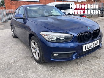 Location: Nottingham - 2016 BMW 116D ED PLUS 5 Door Hatchback REG: LL16UMO, 1496cc Diesel, 6 Speed Manual Diesel, Former Keepers: 4, Keys: Yes, MOT Expiry date: 11/06/2026