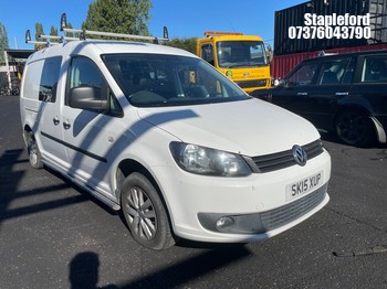 Location: Stapleford - 2015 VOLKSWAGEN CADDY MAXI C20 TDI S-A MPV REG: SK15XUP, Keys: No, MOT Expiry date: 08/06/2027, 1598 Diesel, 7 Speed S-Auto Diesel, Former Keepers: 3