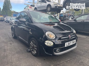Location: Stapleford - 2017 FIAT 500 S 3 Door Hatchback REG: LD17THN, 1242 Petrol, 5 Speed Manual Petrol, Former Keepers: 4, Keys: Yes, MOT Expiry date: 14/12/2023
