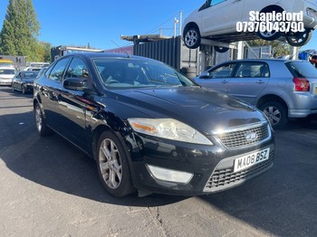 Location: Stapleford - 2008 FORD MONDEO ZETEC TDCI 125 5 Door Hatchback REG: MA08BSZ, 1753cc Diesel, 6 Speed Manual Diesel, Former Keepers: 1, Keys: Yes, MOT Expiry date: 18/09/2026
