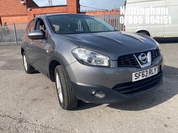 Location: Nottingham - 2013 NISSAN QASHQAI ACENTA CVT 5 DOOR HATCHBACK REG: SF63RLY, 1598cc PETROL, VARIABLE SPEED AUTO PETROL, Former Keepers: 1, Keys: Yes, MOT Expiry date: 26/02/2027
