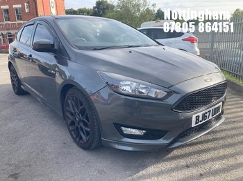 Location: Nottingham - 2017 FORD FOCUS ST-LINE 5 Door Hatchback REG: BJ67UBH, 999 Petrol, 6 Speed Manual Petrol, Former Keepers: 5, Keys: Yes, MOT Expiry date: 19/02/2027