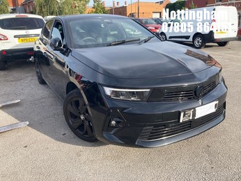 Location: Nottingham - 2022 VAUXHALL ASTRA GS LINE TURBO 5 Door Hatchback REG: SD22ZWB, 1199 Petrol, 6 Speed Manual Petrol, Former Keepers: 4, Keys: No, MOT Expiry date: 15/05/2026