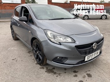 Location: Nottingham - 2019 VAUXHALL CORSA SRI VX-LINE NAV BLA 5 Door Hatchback REG: DP19RYM, 1398 Petrol, 5 Speed Manual Petrol, Former Keepers: 2, Keys: No, MOT Expiry date: 15/06/2026