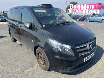Location: BELVEDERE - 2016 MERCEDES-BENZ VITO 114 BLUETEC TOURER P MPV REG: LP66MBV, 2143cc Diesel, Automatic, Former Keepers: 3, Keys: No, MOT: Expiry date25.01.2027
