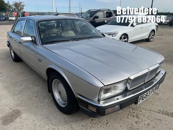 Location: Belvedere - 1988 DAIMLER 3.6 AUTO 4 DOOR SALOON REG: F683PUV, 3590cc PETROL, 4 SPEED AUTO PETROL, Former Keepers: 1, Keys: Yes, MOT Expiry date: 08.09.2027
